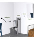 Grab bar for correctional facilities, high-security locations