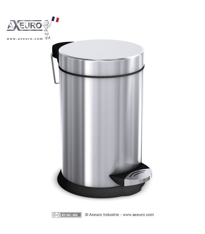 poubelle inox