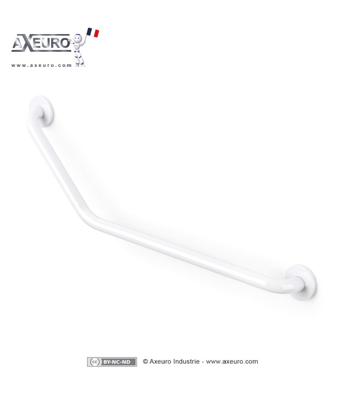 Grab bar 135°, 2 fixing points, right
