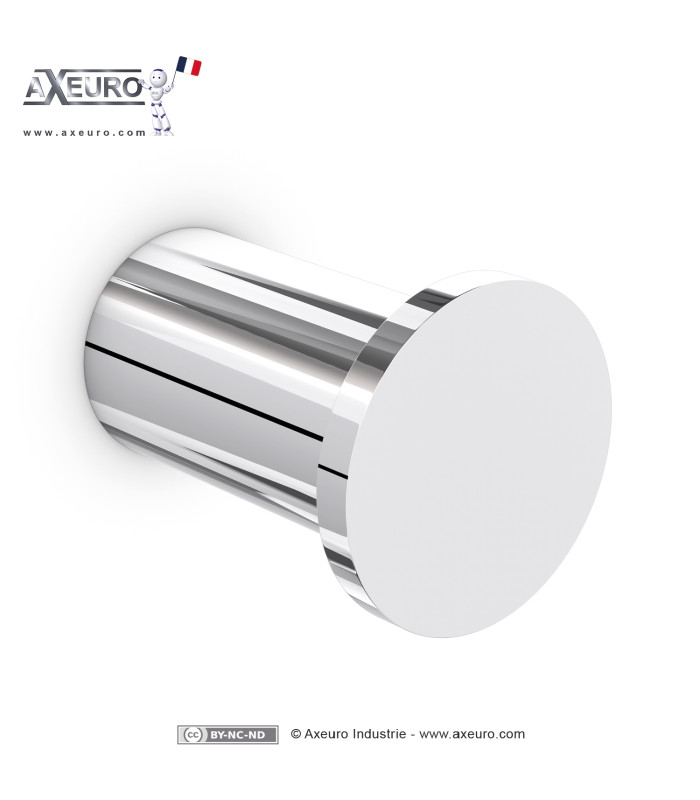Round 304 stainless steel coat hook – Diameter 30 mm