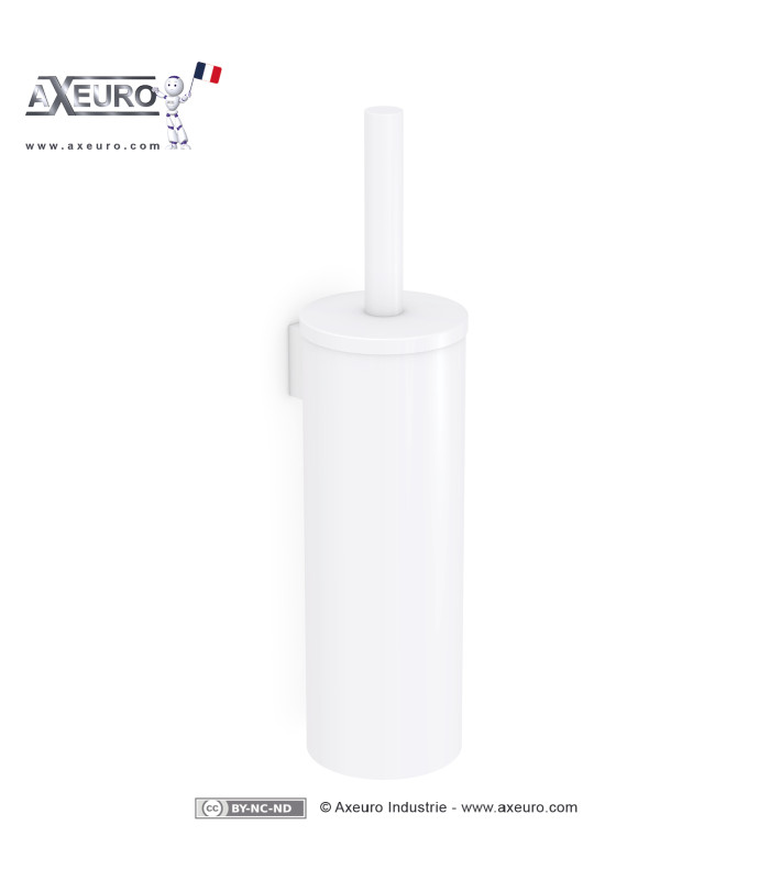 Portascopino WC da parete in acciaio inox 304