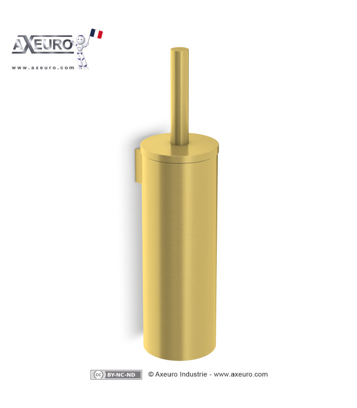Portascopino WC da parete in acciaio inox 304