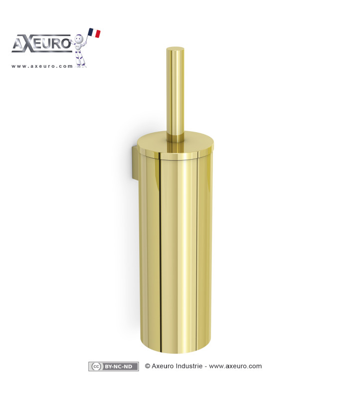Wall-mounted 304 stainless steel toilet brush holder