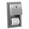 Wirtschaftlich WC-Papierrollenhalter für zwei Rollen