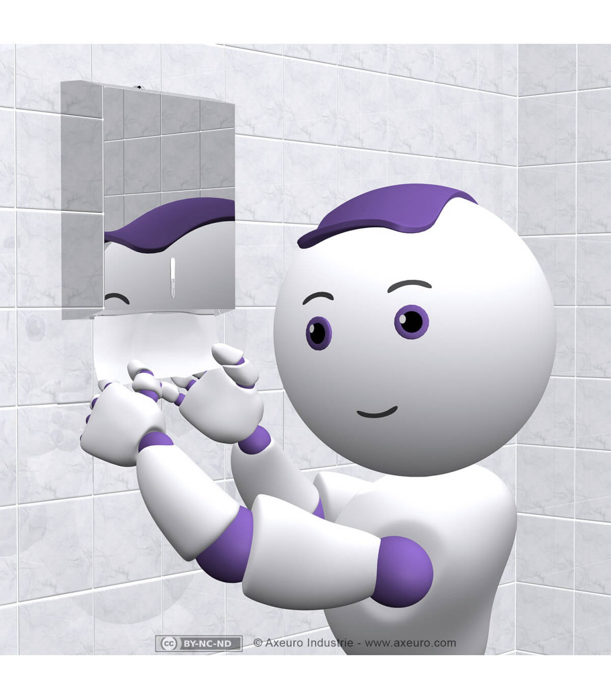 Distributeur d'essuie-mains